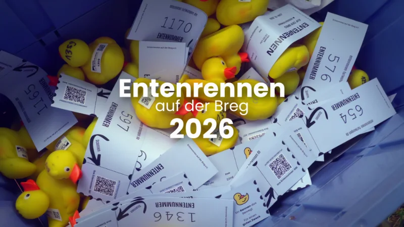 Entenrennen auf der Breg 2026