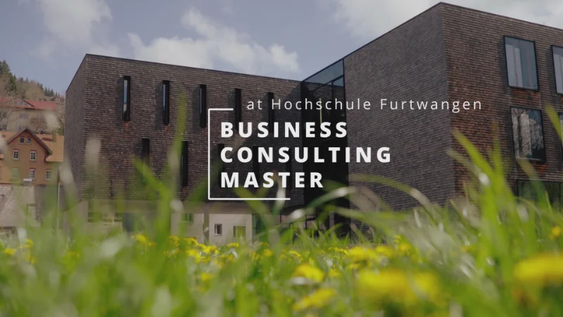 Business Consulting Master at HFU